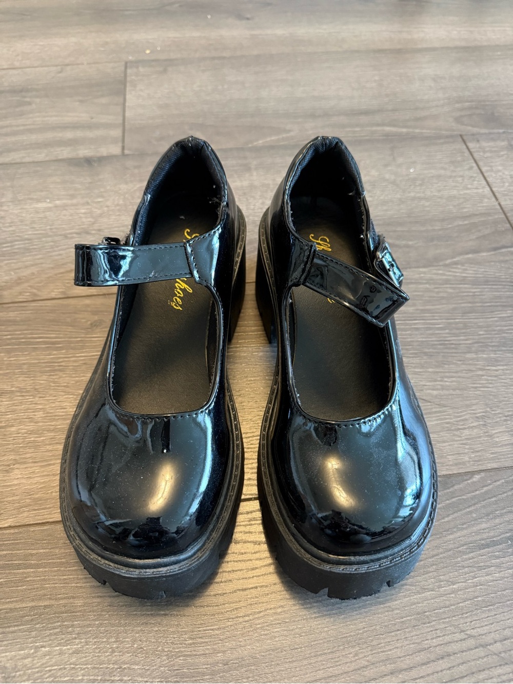 Black Patent Mary Jane Shoes